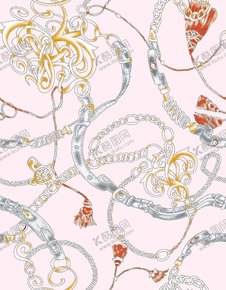 编号：36627009262159083825【酷图网】源文件下载-腰果皮带链条链条
