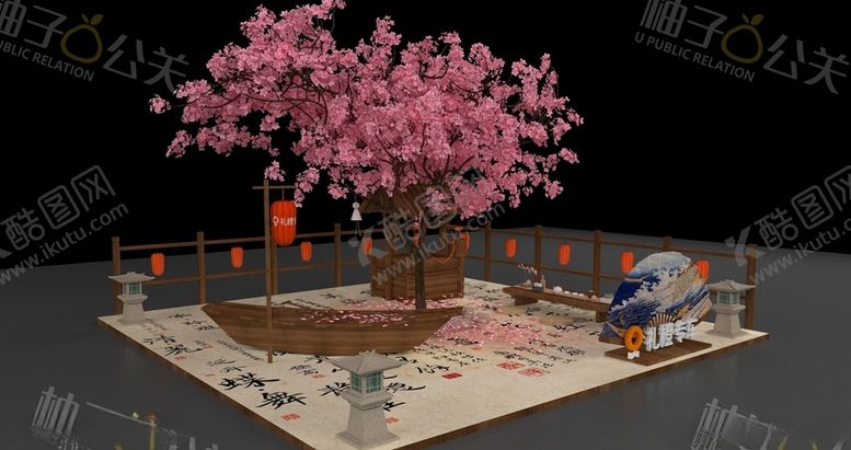 编号：40109009201833275837【酷图网】源文件下载-国风新年祈愿美陈