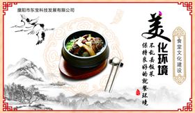 食堂展板