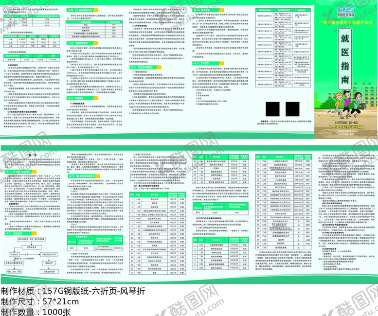 编号：89599202070524191810【酷图网】源文件下载-就医指南大中专院校六折页