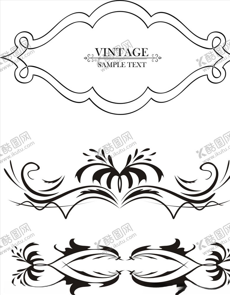 编号：22570210121045416167【酷图网】源文件下载-花纹花边