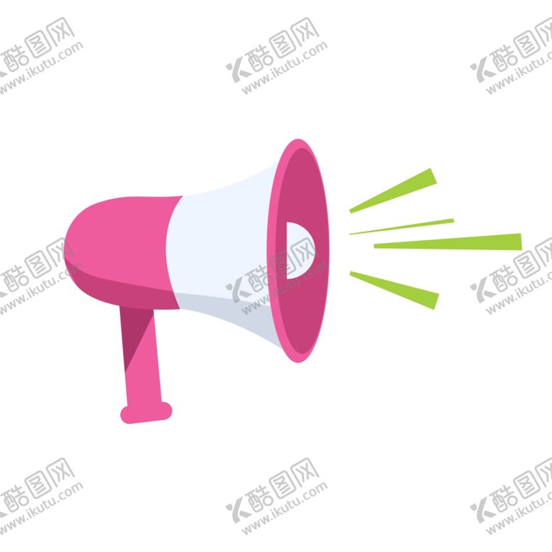 编号：67621310040005222965【酷图网】源文件下载-扬声器呼喊卡通夸张喇叭