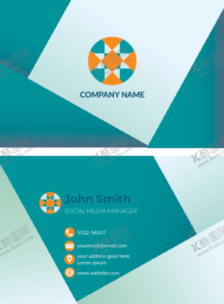 编号：79896810040900467346【酷图网】源文件下载-名片卡片卡券