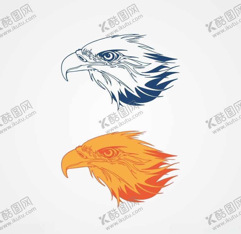编号：12334007051026443602【酷图网】源文件下载-老鹰矢量图案