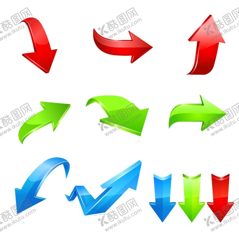 编号：11788010300210359579【酷图网】源文件下载-升级指示箭头标签