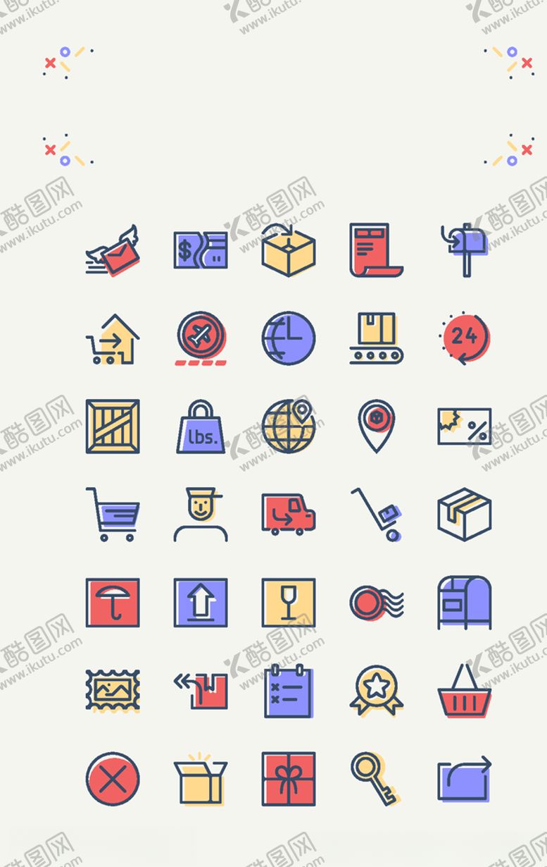 编号：99181009292018561266【酷图网】源文件下载-简约图标