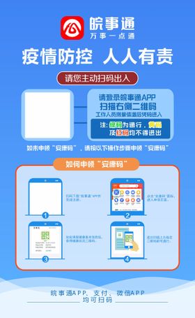 皖事通安康码 微信行程码