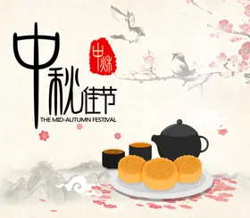 中秋佳节包装日月饼