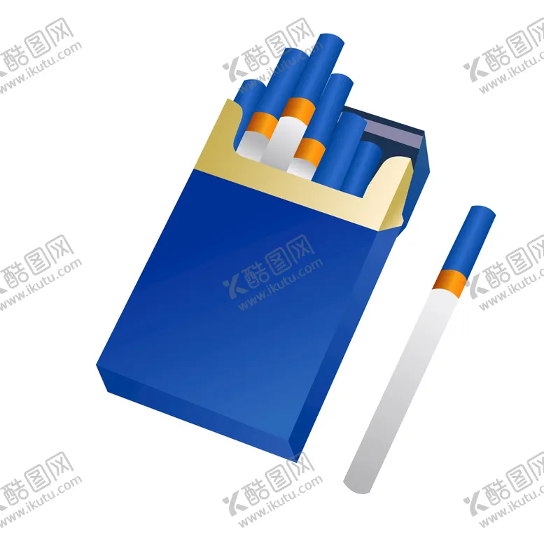 编号：38204110151518559379【酷图网】源文件下载-香烟矢量