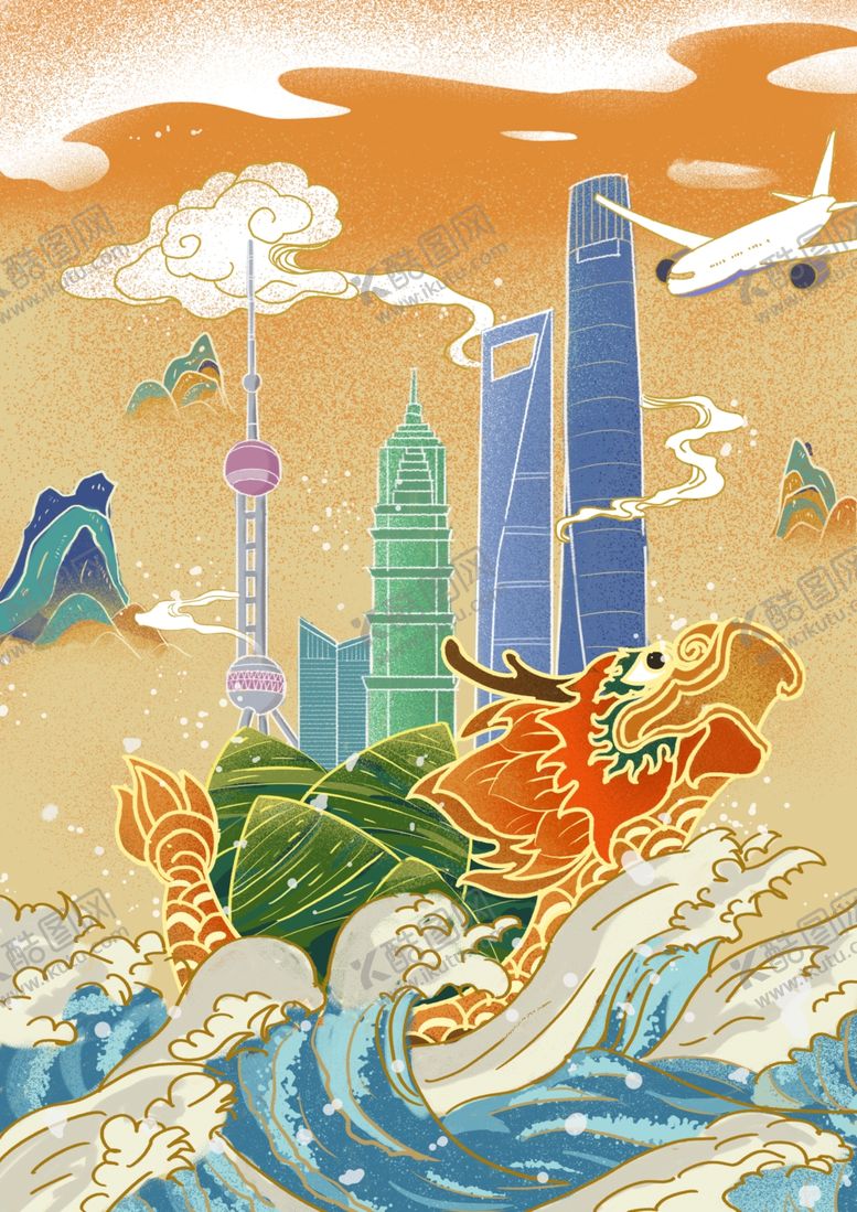编号：75294406151652539173【酷图网】源文件下载-创意卡通插画图案