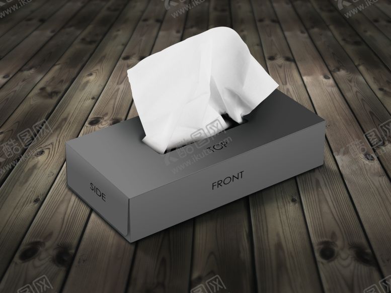 编号：53481609170358155839【酷图网】源文件下载-餐巾纸盒包装效果图样机