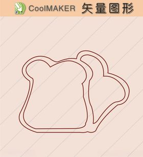 生活剪纸简洁手绘手绘图案