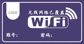 WIFI标识牌