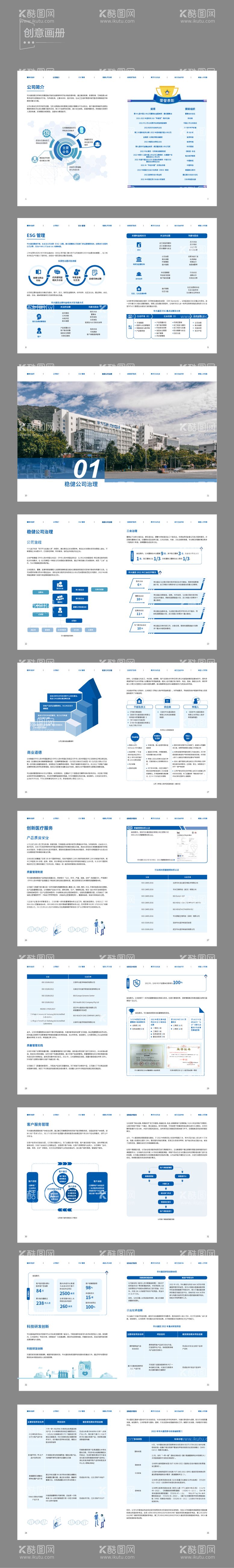 编号：72668412010505202232【酷图网】源文件下载-企业创意画册