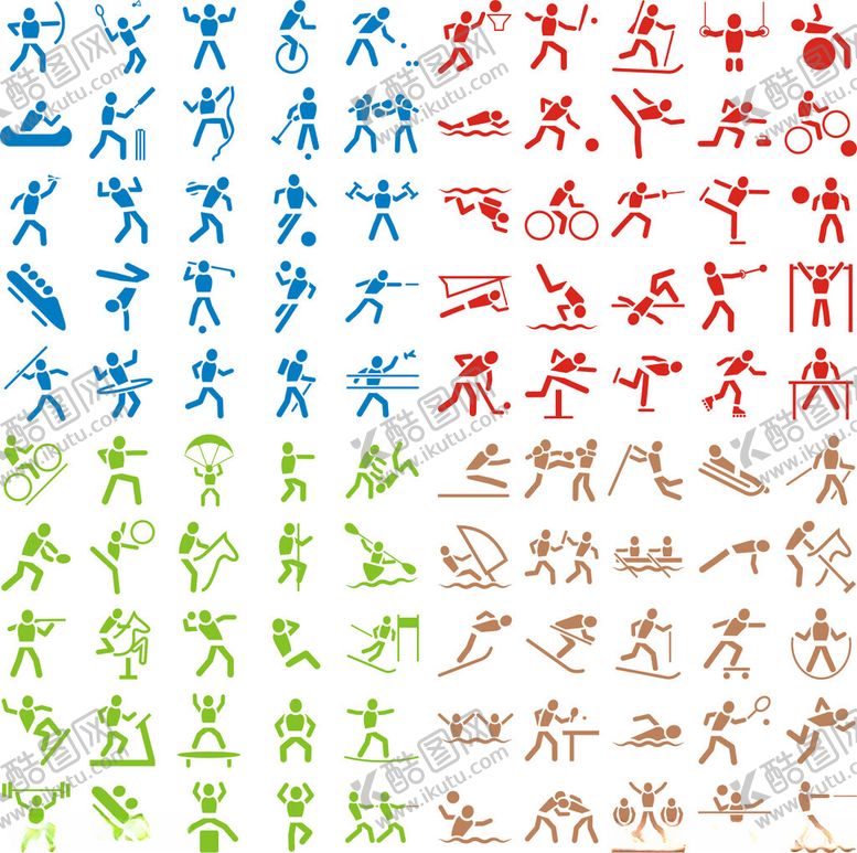 编号：58229911171214316808【酷图网】源文件下载-体育运动图标