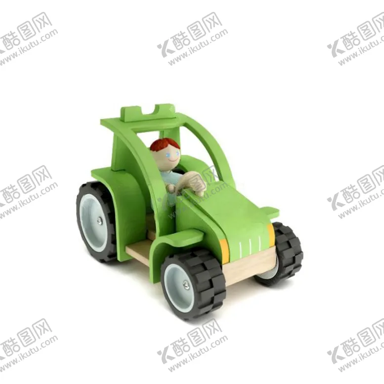 C4D模型儿童玩具车卡通可爱