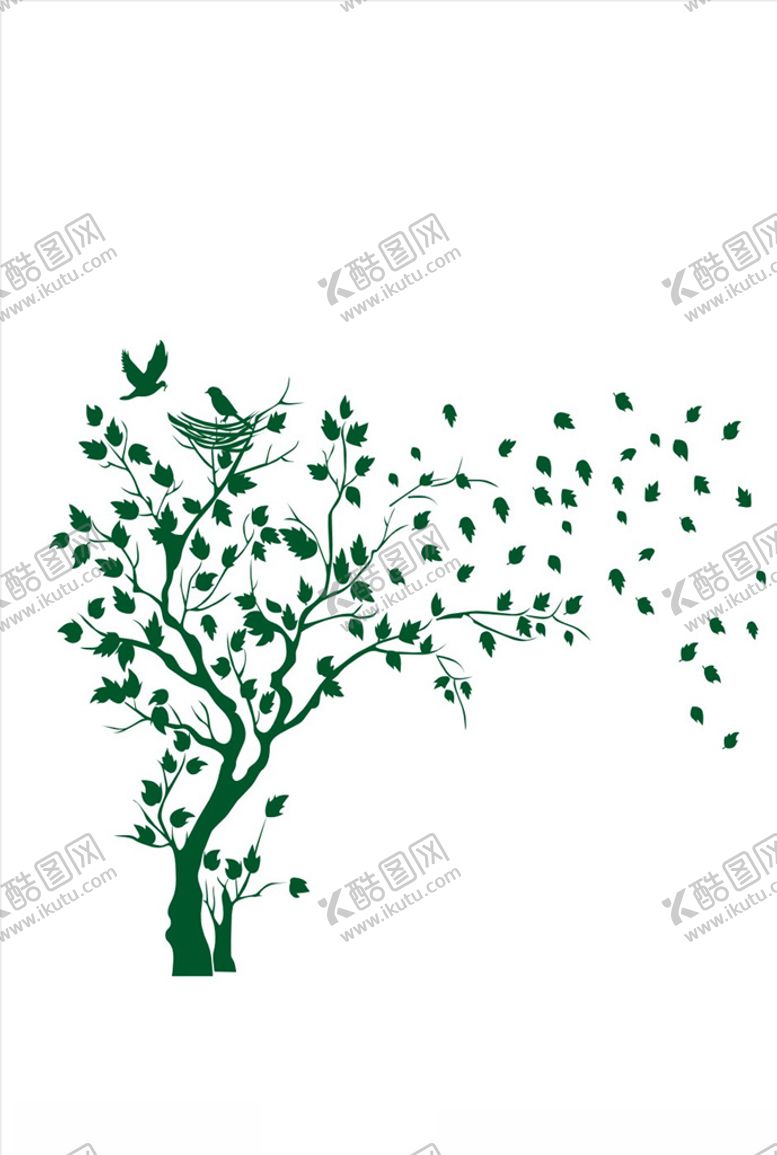 编号：49552205030243357713【酷图网】源文件下载-树矢量