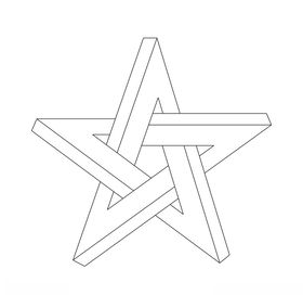立体几何五角星
