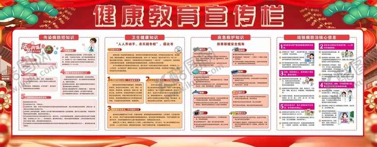 编号：20967803062353364639【酷图网】源文件下载-健康教育宣传栏