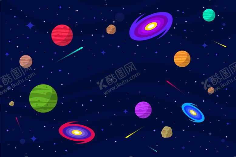 编号：92056109122220283720【酷图网】源文件下载-星球背景 