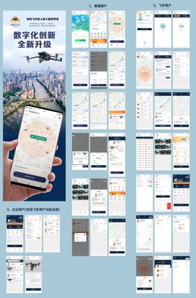 无人机飞行小程序UI设计