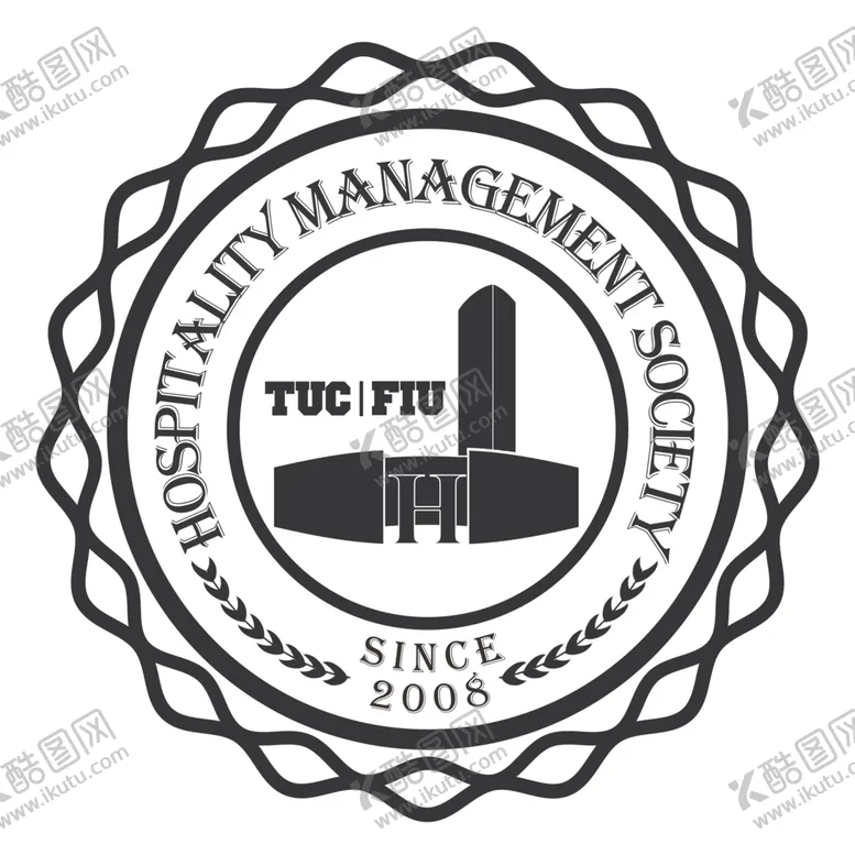 编号：73108006261017442560【酷图网】源文件下载-天津商业大学酒店管理学社log