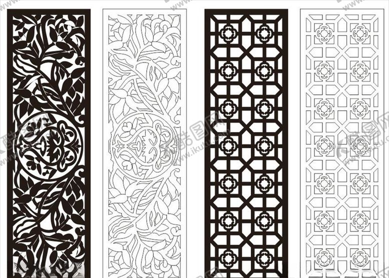 编号：42876010091607553242【酷图网】源文件下载-镂空雕刻雕花
