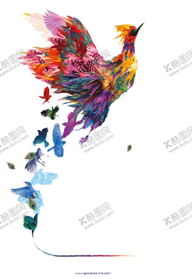 编号：48372610302214339679【酷图网】源文件下载-凤凰插画