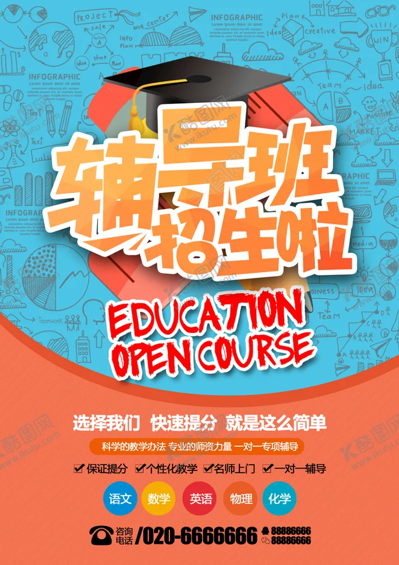 编号：45484310190730172097【酷图网】源文件下载-培训班单页