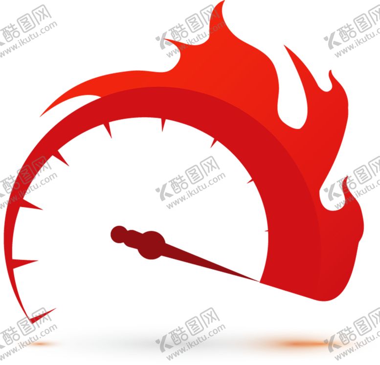 火焰素材卡通消防栓高温