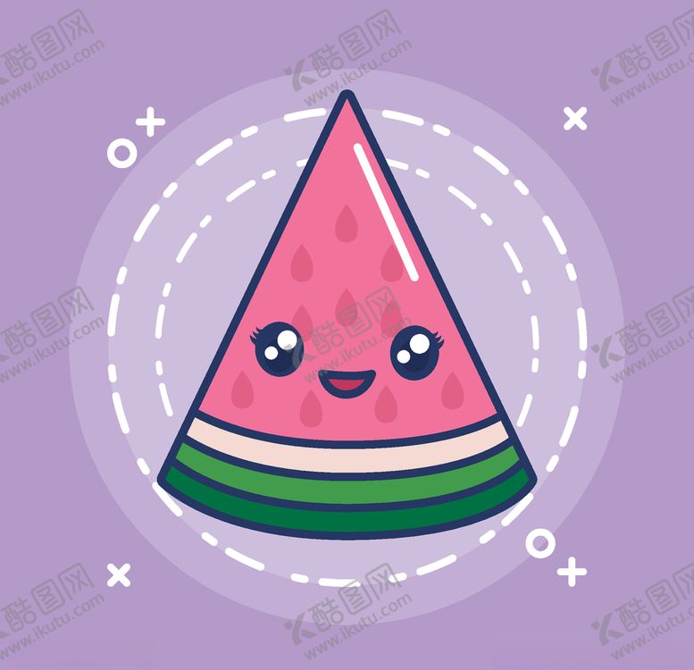 编号：97451110010530532417【酷图网】源文件下载-可爱食物