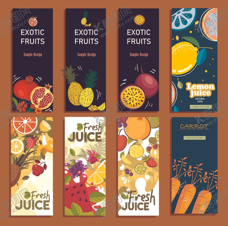 编号：93776604242301388644【酷图网】源文件下载-果汁包装设计