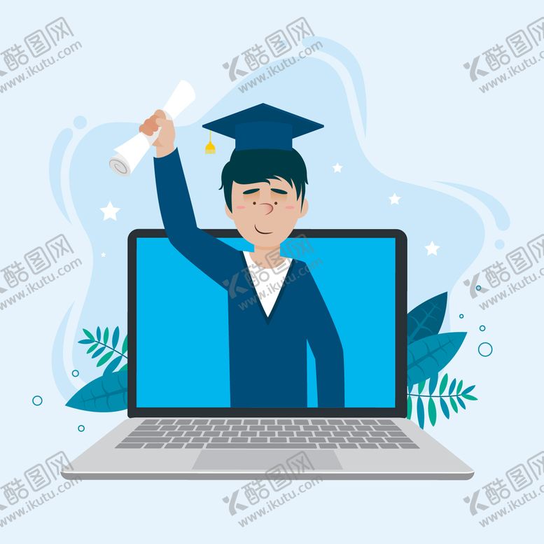 编号：54114501251954146786【酷图网】源文件下载-网络毕业典礼