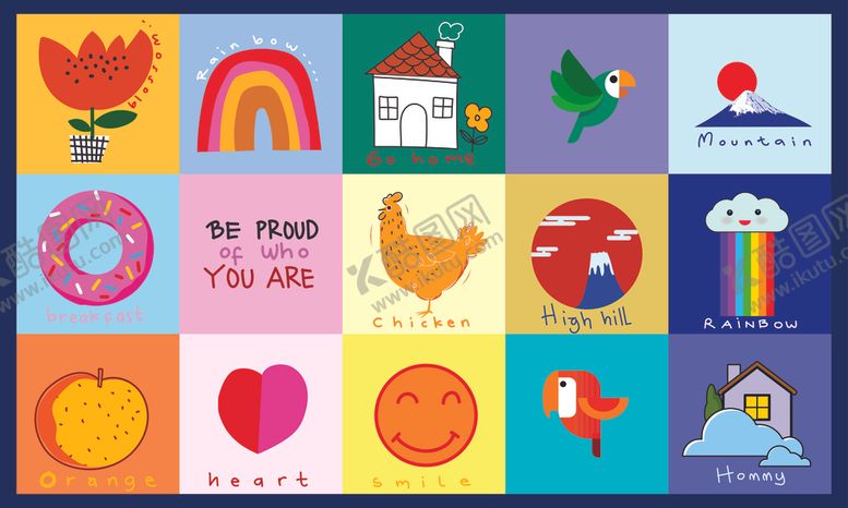 编号：40094504250439279777【酷图网】源文件下载-卡通装饰贴纸