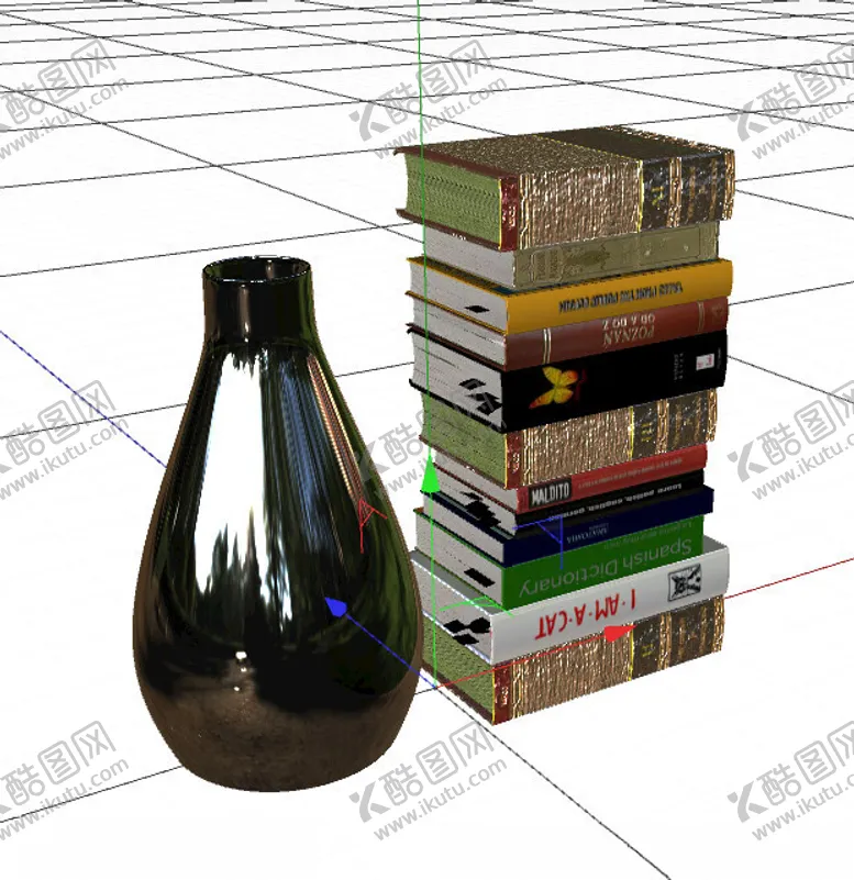 编号：27286702190223557375【酷图网】源文件下载-C4D模型书