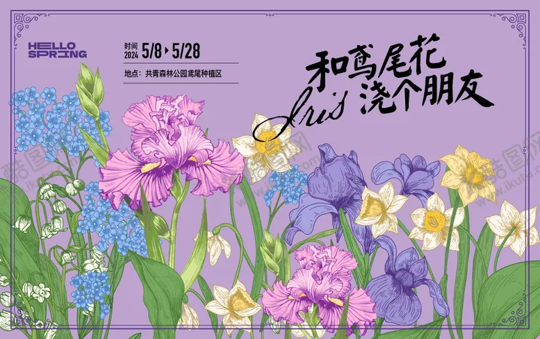 编号：44025206151456311441【酷图网】源文件下载-鸢尾花