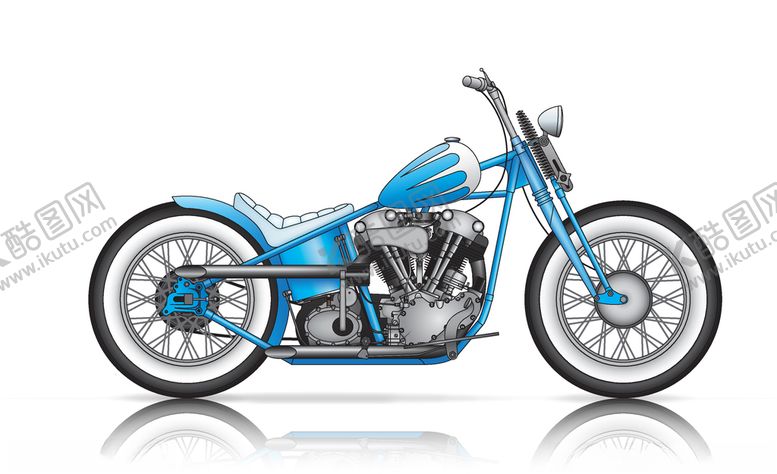 编号：23983209281948088601【酷图网】源文件下载-帅气摩托车卡通设计样机模型