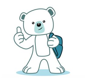 矢量卡通创意小熊