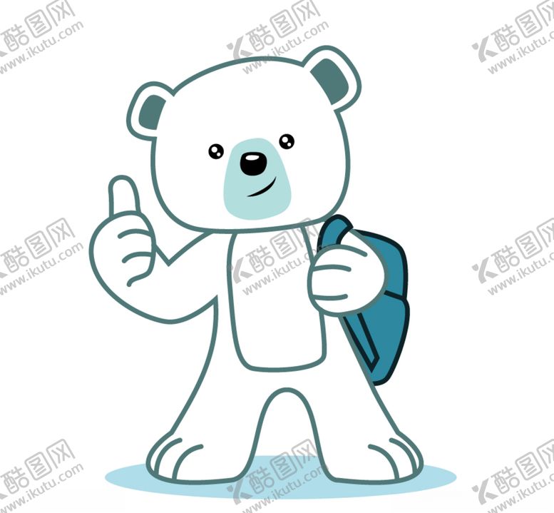 编号：37410209120932193403【酷图网】源文件下载-矢量卡通创意小熊