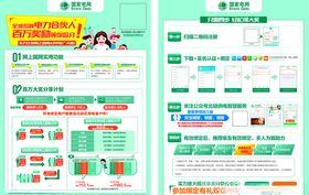 国家电网DM单海报