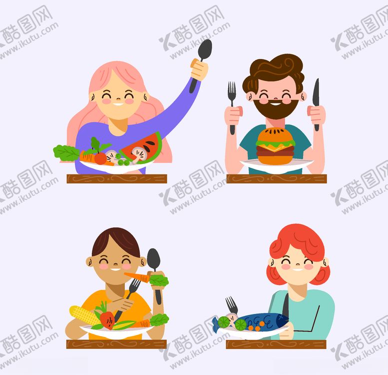 编号：95192510271939508620【酷图网】源文件下载-矢量卡通商务人物