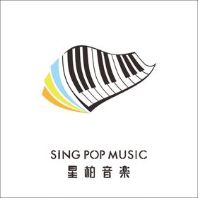 珠江钢琴logo矢量图源文件