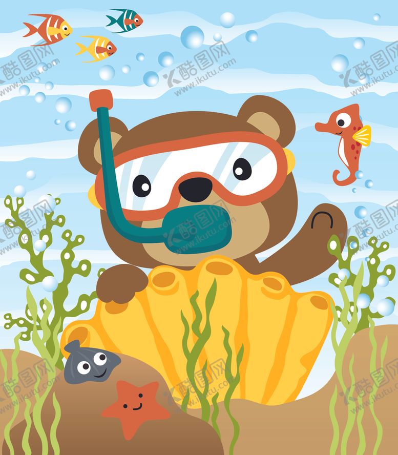 编号：90637611010950137802【酷图网】源文件下载-潜水