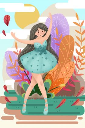 青春插画