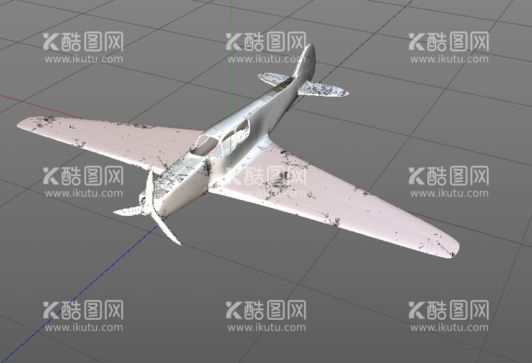 编号：14049812110710462049【酷图网】源文件下载-C4D模型飞机