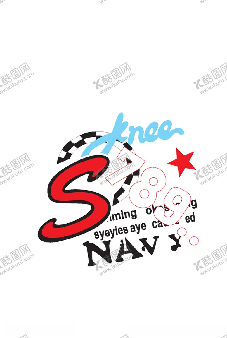 编号：70688109160355253262【酷图网】源文件下载-字母印花