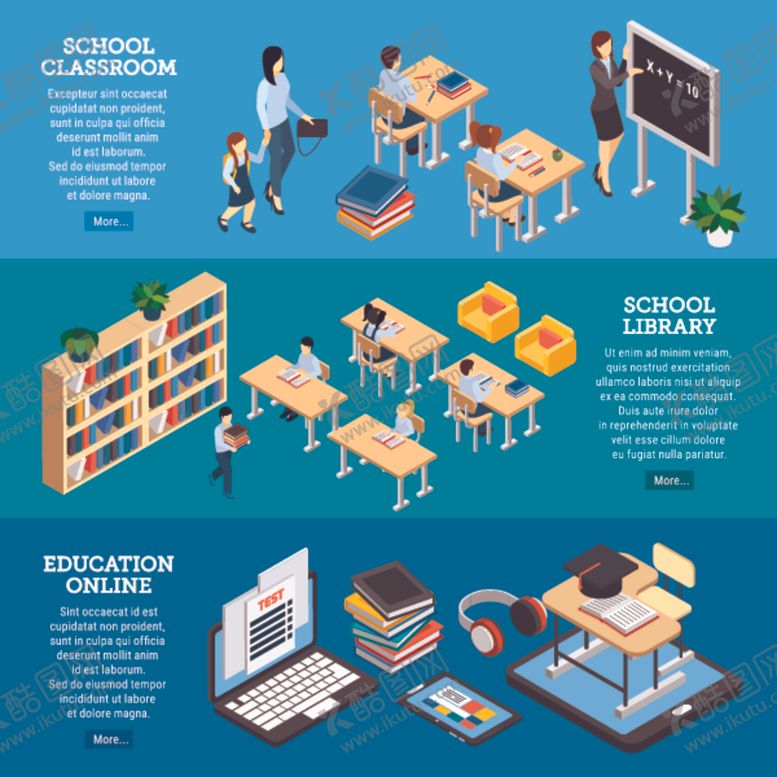 编号：33613411010137126411【酷图网】源文件下载-扁平学校图标