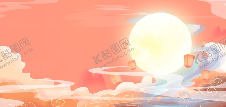 编号：45992711260827409696【酷图网】源文件下载-七夕情人节橙色国潮风背景