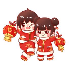 新年灯笼福快乐