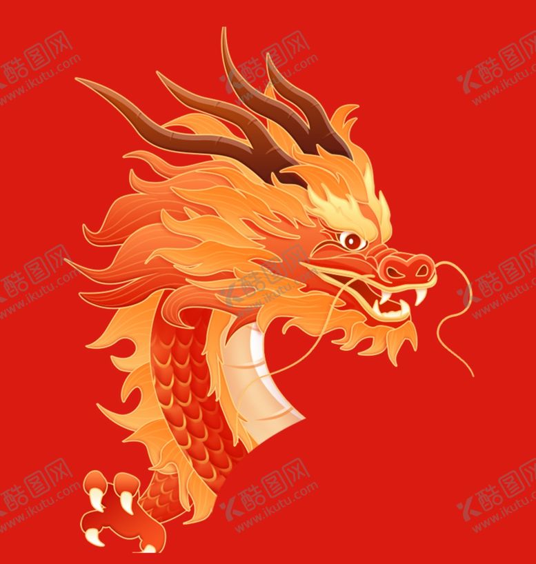 编号：24203301170557331260【酷图网】源文件下载-手绘卡通小龙